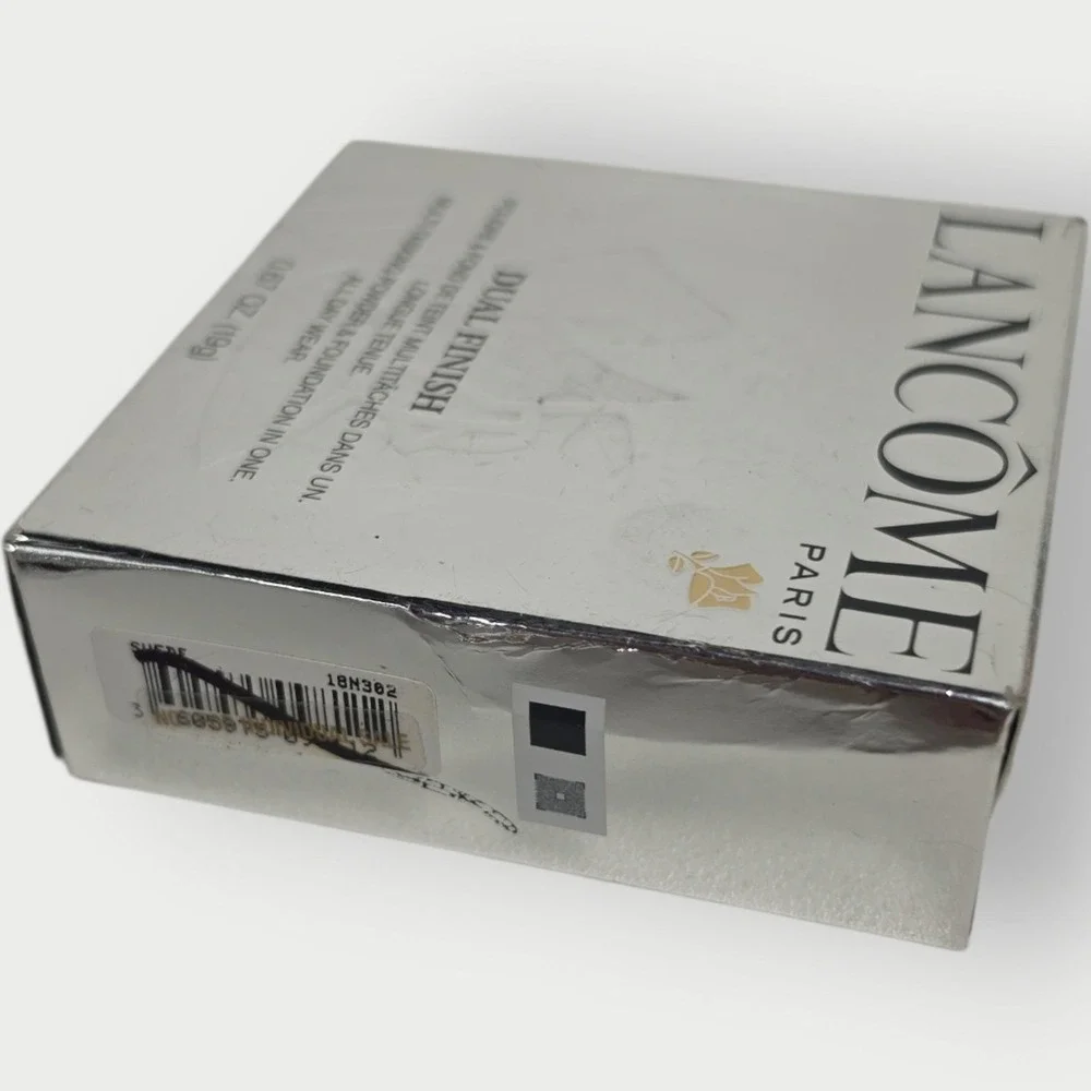 LANCOME ~ DUAL FINISH POWDER MAKEUP ~ # 450 SUEDE (N) ~ 0.67 OZ BOXED‎ NEW